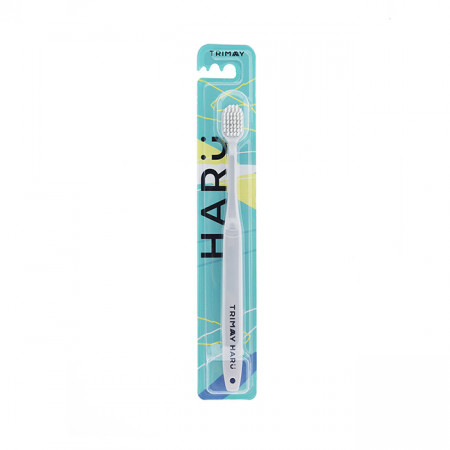 Зубная щетка с антибактериальным покрытием Trimay Haru White Toothbrush (1 шт)