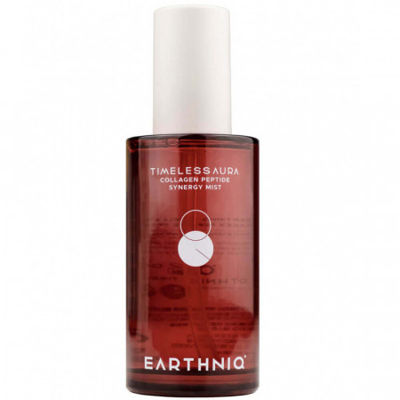 ОМОЛАЖИВАЮЩИЙ МИСТ С ПЕПТИДАМИ И КОЛЛАГЕНОМ EARTHNIQ TIMELESS AURA COLLAGEN PEPTIDE SYNERGY MIST
