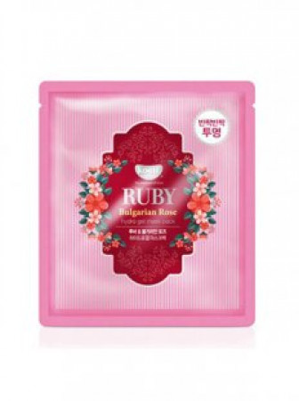 [KOELF] Маска д/лица гидрогел. с экстрактом болгарской розы RUBY & BULGARIAN ROSE, 5 шт