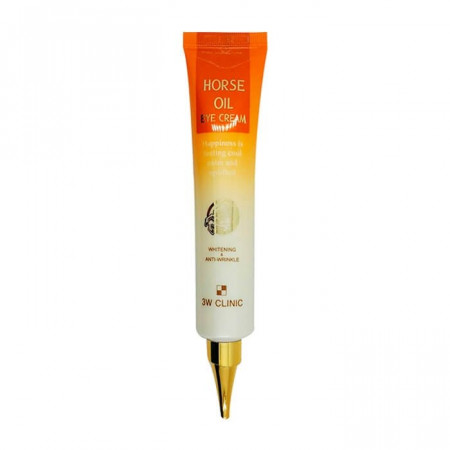 [3W CLINIC] Крем для глаз с ЛОШАДИНЫМ МАСЛОМ Horse Oil Eye Cream, 40 мл