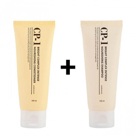 Набор № 3 Esthetic House Шампунь + Кондиционер для волос CP-1 Bright Complex Intense Nourishing Set 100ml