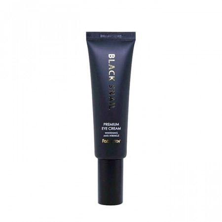 FarmStay Black Snail Premium Eye Cream Крем для за кожей век с муцином чёрной улитки