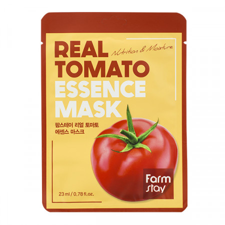 Тканевая маска с экстрактом томата FarmStay Real Tomato Essence Mask