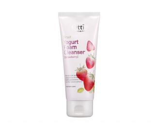 ЙОГУРТОВАЯ ПЕНКА ДЛЯ УМЫВАНИЯ С ЭКСТРАКТОМ КЛУБНИКИ OTTIE FRUITS YOGURT FOAM CLEANSER STRAWBERRY