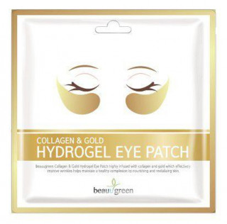 Гидрогелевые патчи с коллагеном BeauuGreen Collagen Gold Hydrogel Eye Patch Комплектация: 2 шт (1 па