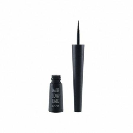 Подводка для век Deoproce Power Deep Eye Liner Жидкая водостойкая подводка для век с насыщенным чёрном цветом