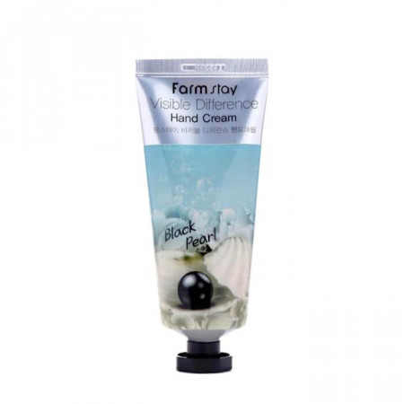 Крем для рук FarmStay Visible Difference Hand Cream Black Pearl