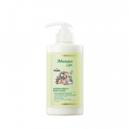 JM SOLUTION LIFE DISNEY AUTUMN VANILLA BODY LOTION 500ml Лосьон для тела с ароматом ванили 500 мл