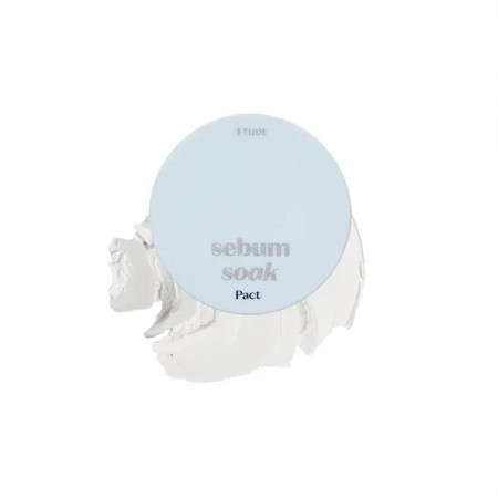 ETUDE HOUSE Лёгкая минеральная матирующая пудра   для жирной кожи лица Sebum Soak Pact 9,5г