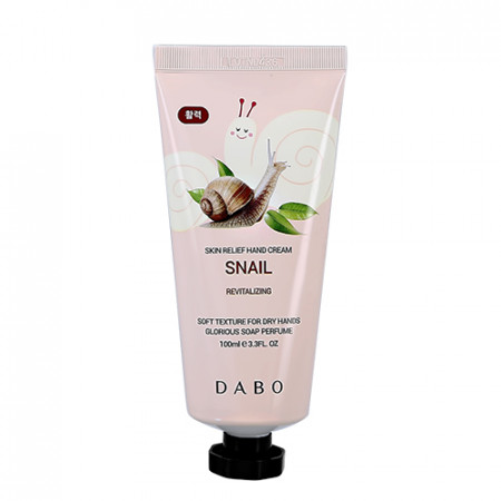 Dabo Восстанавливающий крем для рук с муцином улитки Skin Relief Hand Cream Snail