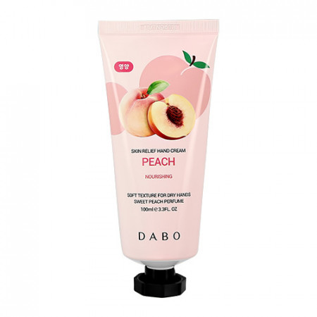 Крем для рук с экстрактом персика Skin Relief Hand Cream Peach, DABO 100 мл