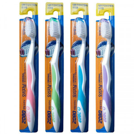 Зубная щетка средней жесткости Dental Clinic 2080 Original Toothbrush, KERASYS