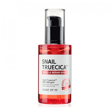 Восстанавливающая сыворотка с муцином чёрной улитки Some By Mi Snail Truecica Miracle Repair Serum