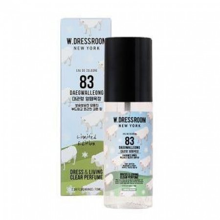 W.DRESSROOM DRESS & LIVING CLEAR PERFUME № 83 DAEGWALLEONG 70ML