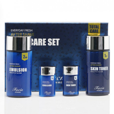 Jigott Facis Homme Everyday Fresh Skin Care 2Set Набор для мужчин увлажняющий, тонер 160 мл + 30 мл,