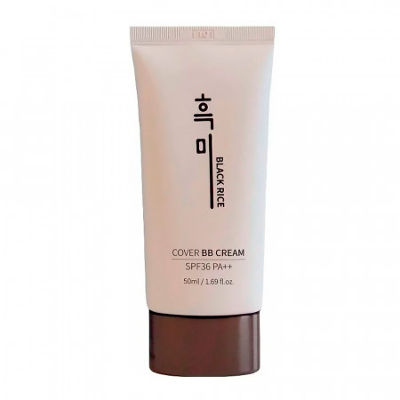 Увлажняющий BB-крем с экстрактом чёрного риса Black Rice Cover BB Cream SPF 36 PA++ тон 21
