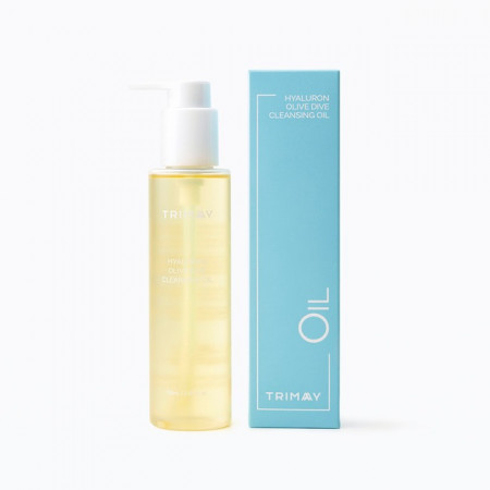 Гидрофильное масло на основе оливкового масла и гиалуроновой кислоты TRIMAY Hyaluron Olive Dive Cleansing Oil(150 мл)