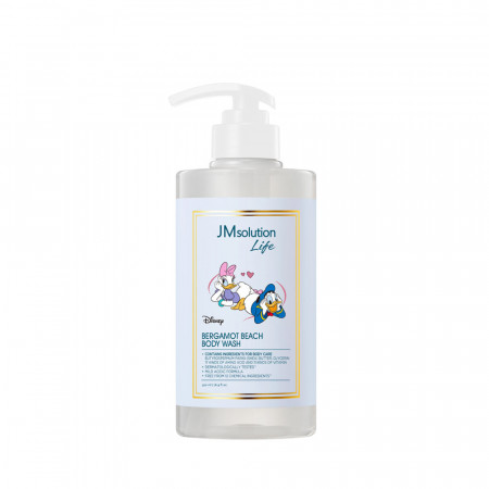 JM SOLUTION LIFE DISNEY BERGAMOT BEACH BODY WASH 500ml Гель для душа с экстрактом бергамота 500мл