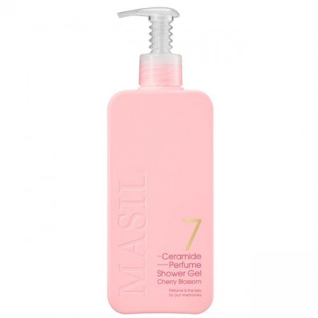 Питательный парфюмированный гель для душа с церамидами Masil 7 Ceramide Perfume Shower Gel Cherry Bl