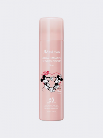 Увлажняющий солнцезащитный спрей с экстрактом розы¶JMsolution Disney Collection Heart Glow Luminous
