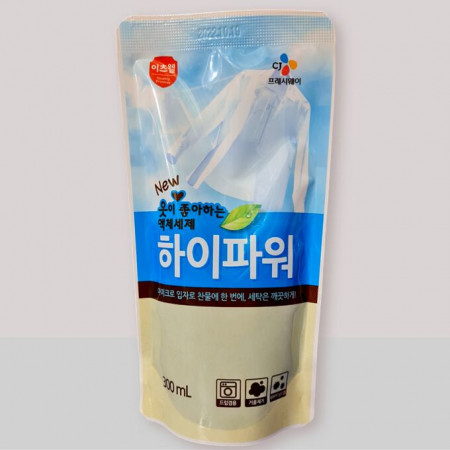 CJ. Freshway Гель для стирки цветного и белого белья автомат - Liquid detergent, 300мл