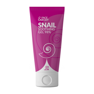 Гель универсальный с муцином улитки J:ON Face & Body Snail Soothing Gel 98%, 200 ml