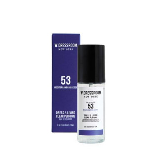W.DRESSROOM Прозрачный парфюм Dress & Living (№ 53 Медитация Дождевой бриз) 70ml