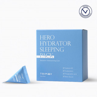 НОЧНАЯ МАСКА ДЛЯ ГЛУБОКОГО УВЛАЖНЕНИЯ С ГИАЛУРОНОВОЙ КИСЛОТОЙ TRIMAY HERO HYDRATOR SLEEPING PACK