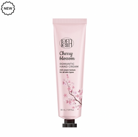 Крем для рук с сакурой Lamelin Romantic Hand Cream Cherry Blossom 30ml