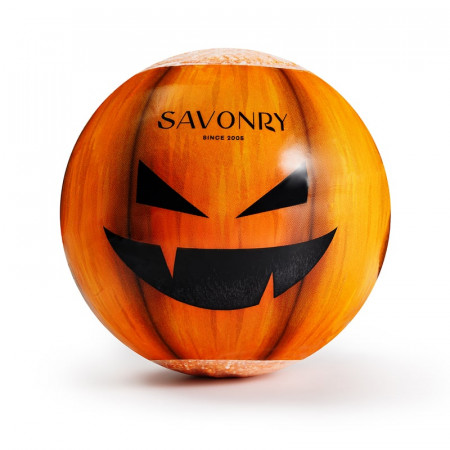 Бомбочка для ванн с пеной Savonry ШАЛЬНАЯ ТЫКВА ,145g