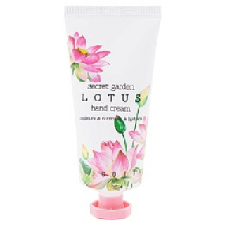 Крем для рук с экстрактом лотоса Jigott Secret Garden Lotus Hand Cream 100 мл