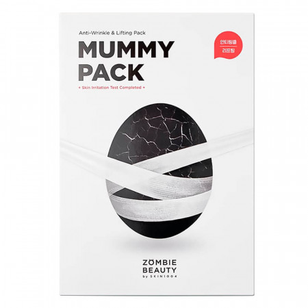 Антивозрастная лифтинг-маска с чёрным трюфелем SKIN1004 Zombie Beauty Mummy Pack&Activator Kit