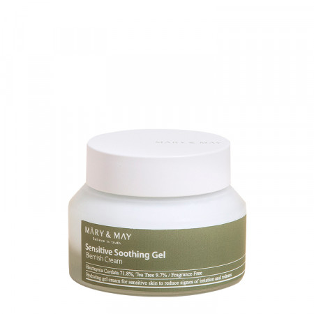 MARY&MAY SENSITIVE SOOTHING GEL BLEMISH CREAM 70 G