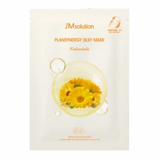 JMsolution Тканевая маска с календулой и пробиотиками Plansynergy Silky Mask Calendula 30ml
