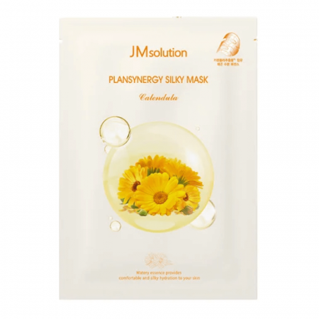 JMsolution Тканевая маска с календулой и пробиотиками Plansynergy Silky Mask Calendula 30ml