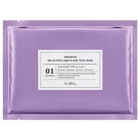 Увлажняющая шёлковая премиум-маска со скваланом Dr. Althea Premium Squalane Silk Mask 28 г