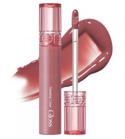Rom&nd Стойкий блеск с эффектом стеклянных губ, оттенок 03 Rose Finch, Glasting Color Gloss