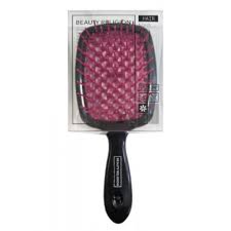 [BEAUTY RELIGION] Расческа для волос мульти ЧЁРНЫЙ/ЯГОДНЫЙ Multi Brush berry/black, 1 шт