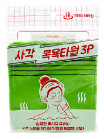 Мочалка для ванной Sungbo Cleamy Viscose Squared Bath Towel
