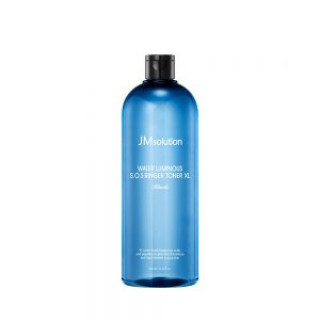 JMsolution Увлажняющий тонер для лица с пептидами и гиалуроновой кислотой Water Luminous SOS Ringer Toner XL Black (600 мл)