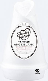 Kobayashi Освежитель воздуха для комнаты Sawaday Happy Parfum Ange Blanc гелевый 120 гр