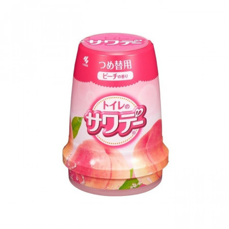 ОСВЕЖИТЕЛЬ ВОЗДУХА ДЛЯ ТУАЛЕТА ПЕРСИК SAWADAY SMELL OF PEACH KOBAYASHI, ЯПОНИЯ, 140 Г