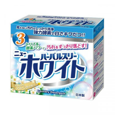 Стиральный порошок , отбеливателем и ферментами Herbal Three, Mitsuei, 800 г