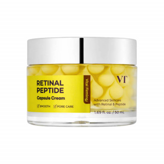 VT Cosmetics Капсульный крем с ретиналем и пептидами Retinal Peptide Capsule Cream 50 мл