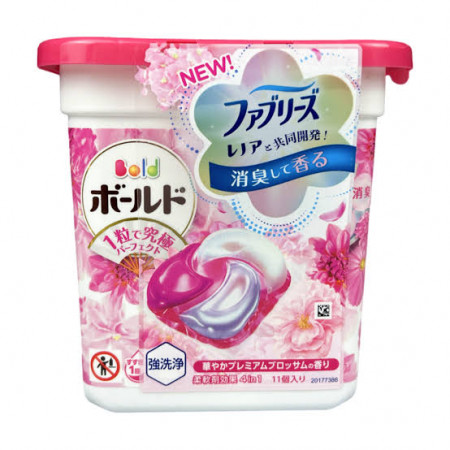 Procter & Gamble Bold Gel Ball 4D Гелевые капсулы для стирки с цветочным премиум-ароматом, 11 шт.