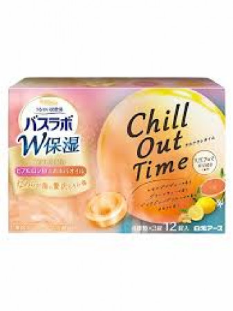 Hakugen HERS Bath Labo Chill Out Time Bath Salts - Увлажняющая соль для ванны (лимон и имбирь, зелен