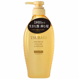 Shiseido Tsubaki Premium Volume Repair Шампунь для восстановления и придания объема волосам, с масло