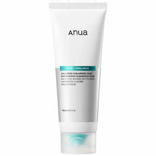 ANUA CLEANSING FOAM MOISTURIZING ACID PDRN HYALURONIC Пенка для умывания лица мягкая с ПДРН и гиалур