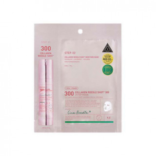 Интенсивная двухступенчатая маска для лица  VT Cosmetics Collagen Reedle  Объем: 1.5 г. + 25 г.