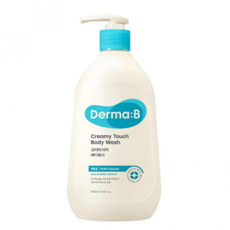 Ламеллярный крем-гель для душа Derma:B Creamy Touch Body Wash